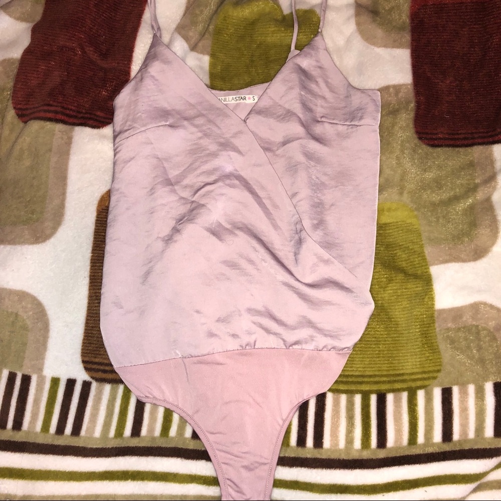 Blush body suit